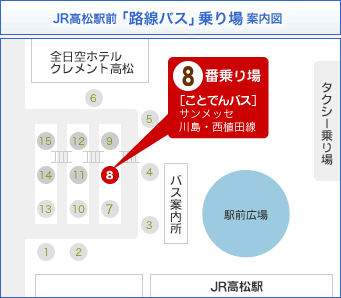 乗り場案内